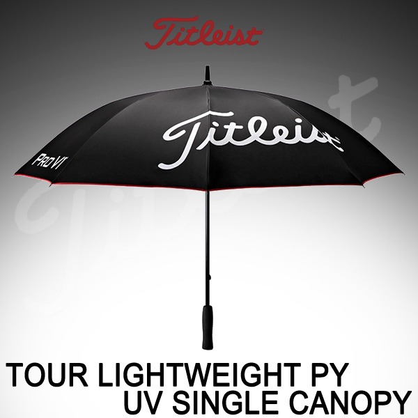 [아쿠쉬네트정품] 2021 타이틀리스트 TOUR LIGHTWEIGHT UV SINGLE CANOPY 투어 경량 싱글 우산 [TA21PLSCUK]